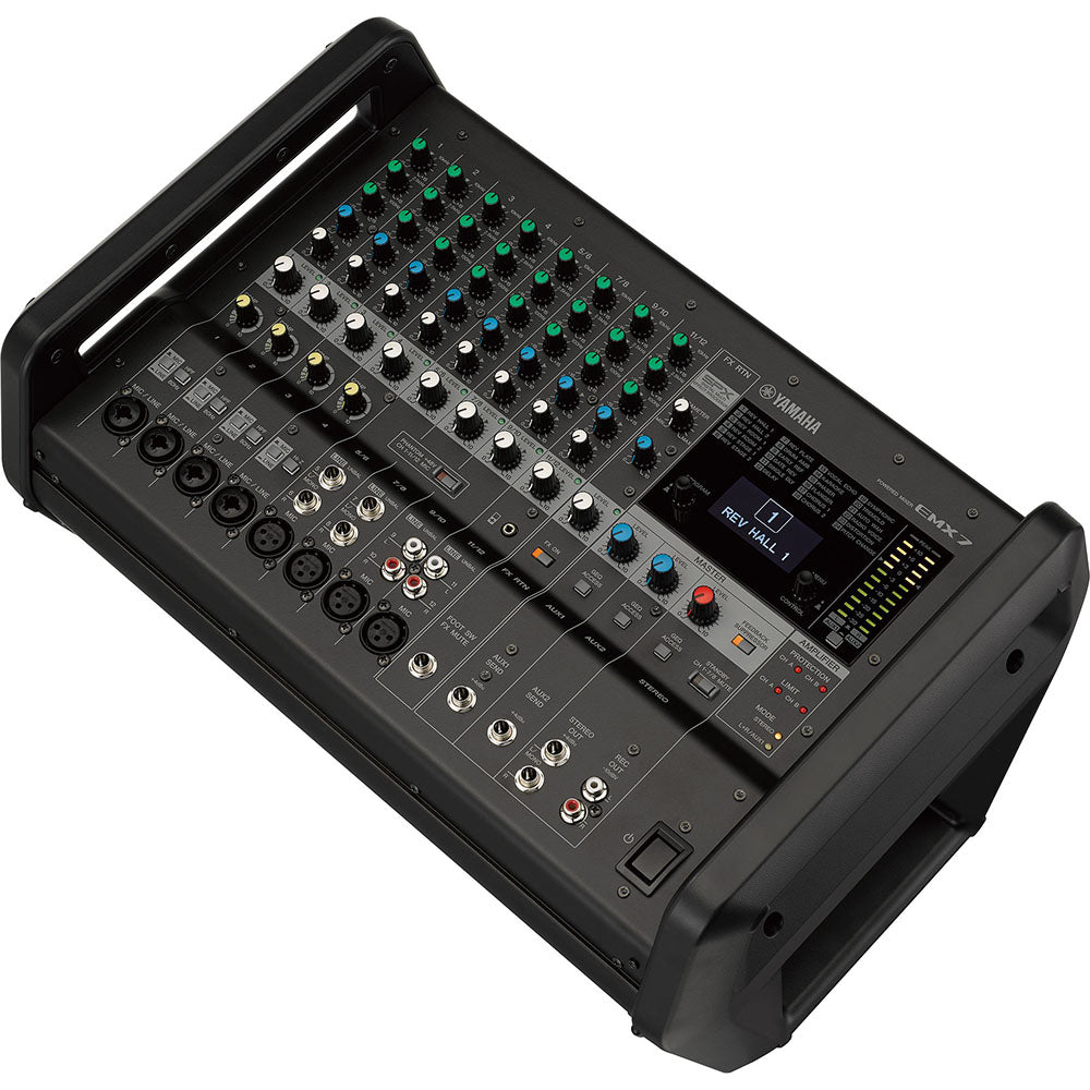 Mezcladora Amplificada de 12 Canales 600Wx2 YAMAHA EMX7