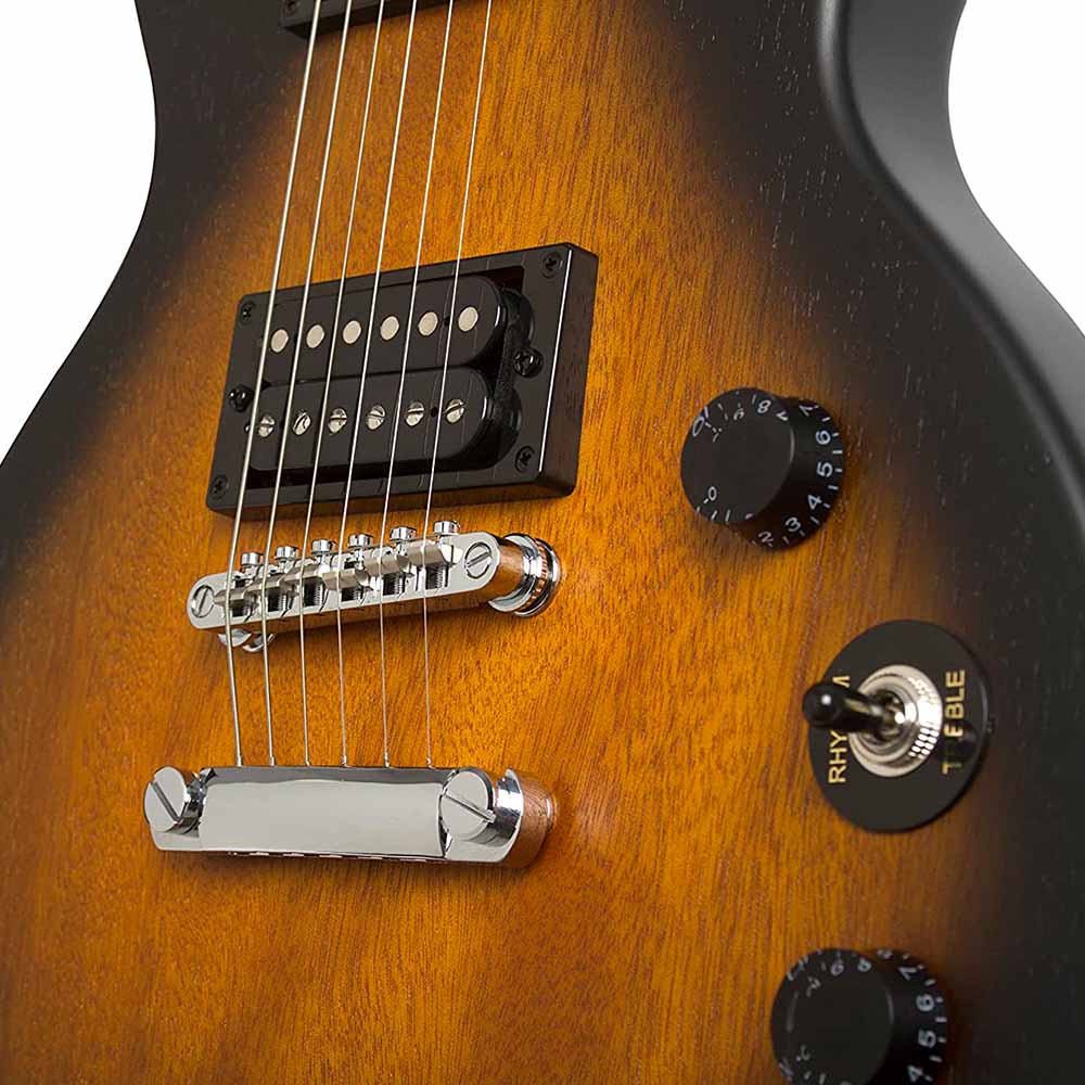 Guitarra Eléctrica Epiphone Les Paul Studio Vintage Sunburst ENSVVSVCH1