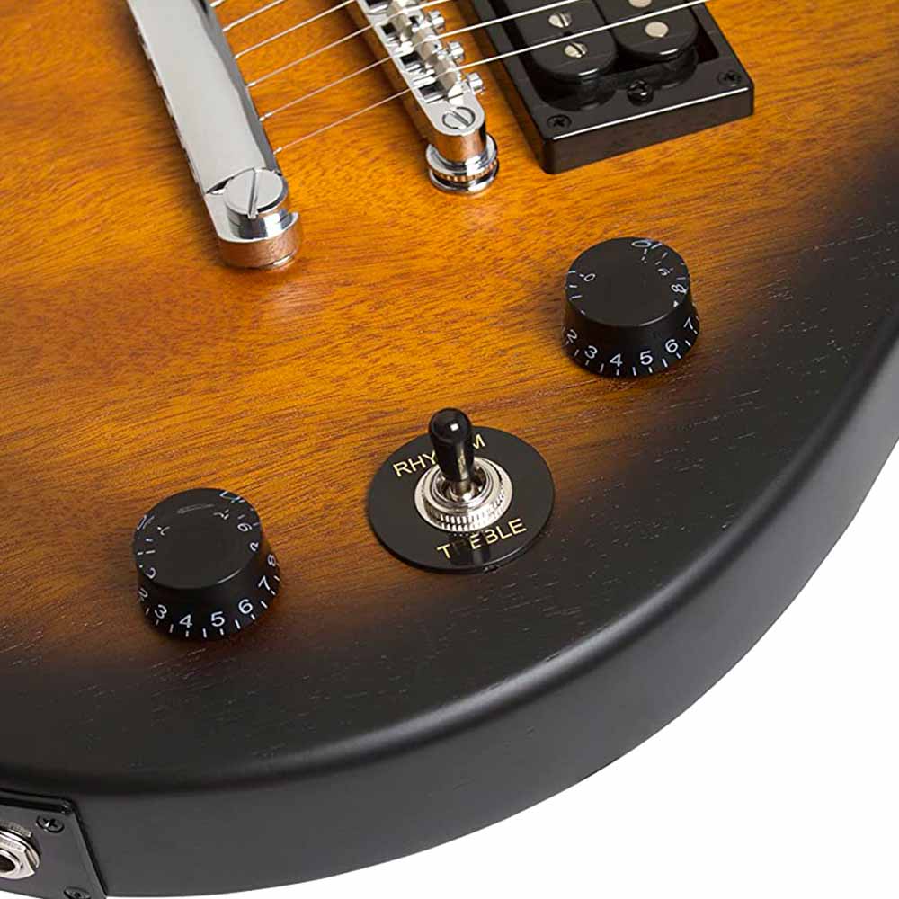 Guitarra Eléctrica Epiphone Les Paul Studio Vintage Sunburst ENSVVSVCH1