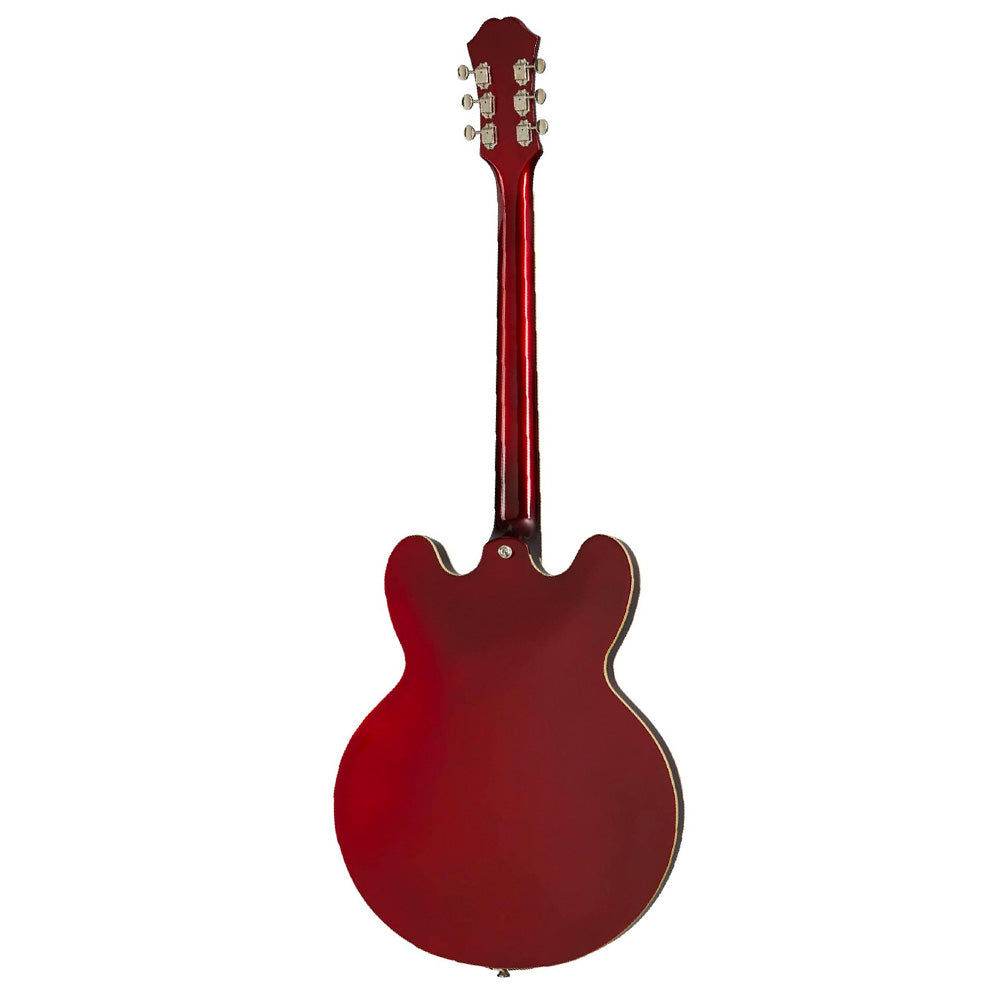 Guitarra Eléctrica Epiphone Eorsbunh1 Riviera Semi-Hollow Body Sparkling Burgundy EORSBUNH1