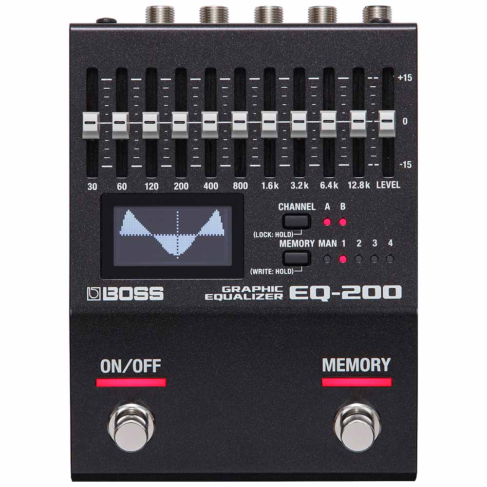 Ecualizador para Guitarra Eléctrica Boss EQ200