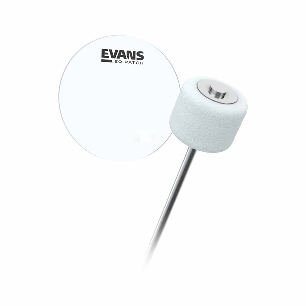 Parche Refuerzo EQ Clear Doble Capa EVANS EQPC1