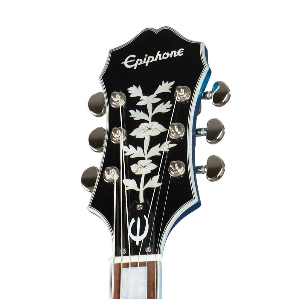 Guitarra Eléctrica Epiphone Ets2dbmnb1 Emperor Swingster Delta Blue Metallic ETS2DBMNB1