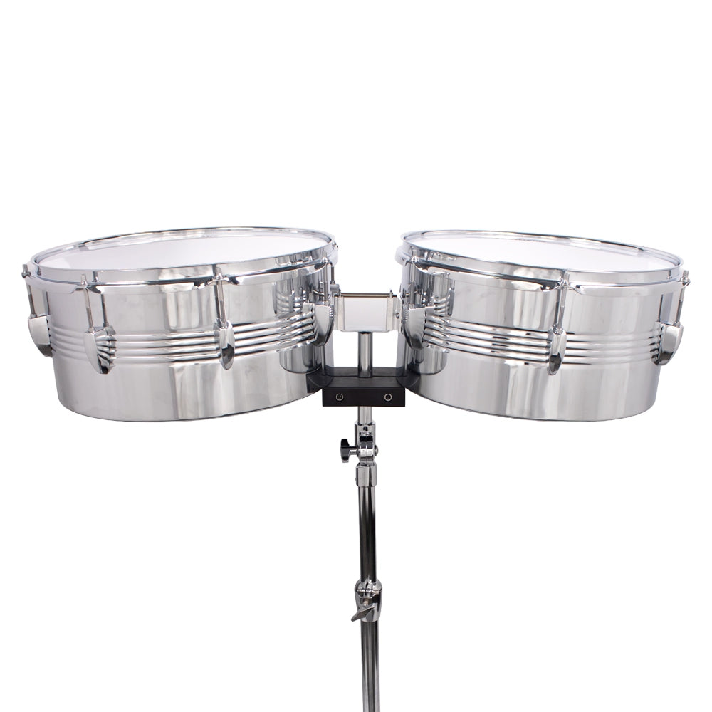 Extreme EXTL001 Timbales 13X6.5" y 14X6.5" Cromadas