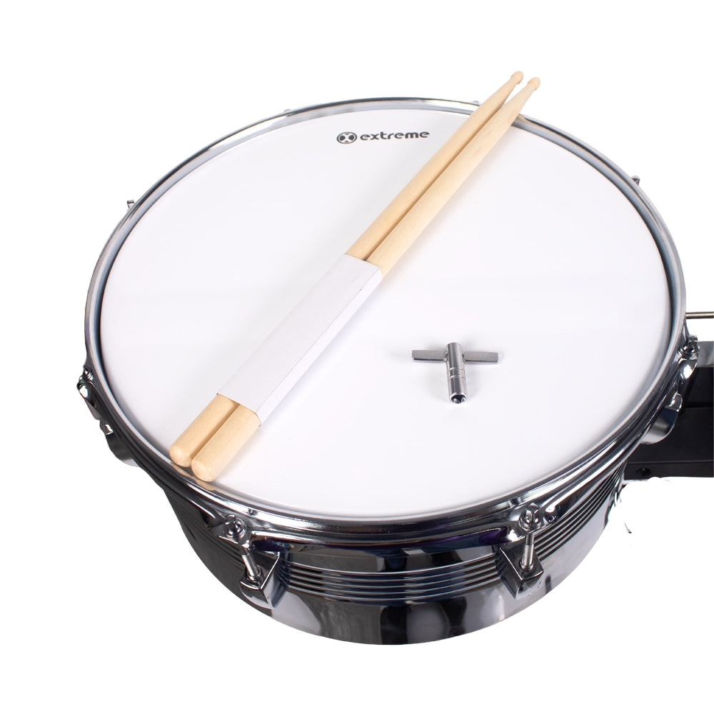 Extreme EXTL001 Timbales 13X6.5" y 14X6.5" Cromadas