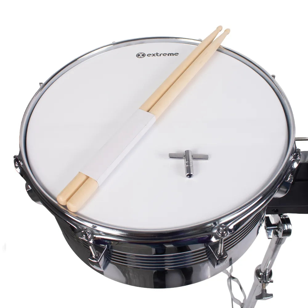Extreme EXTL001 Timbales 13X6.5" y 14X6.5" Cromadas