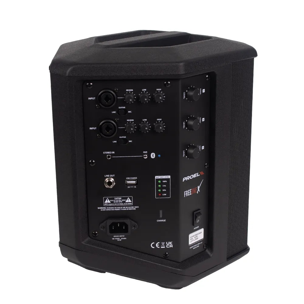 Proel FREEONEXUS Bafle Portátil Sound System 115V Black