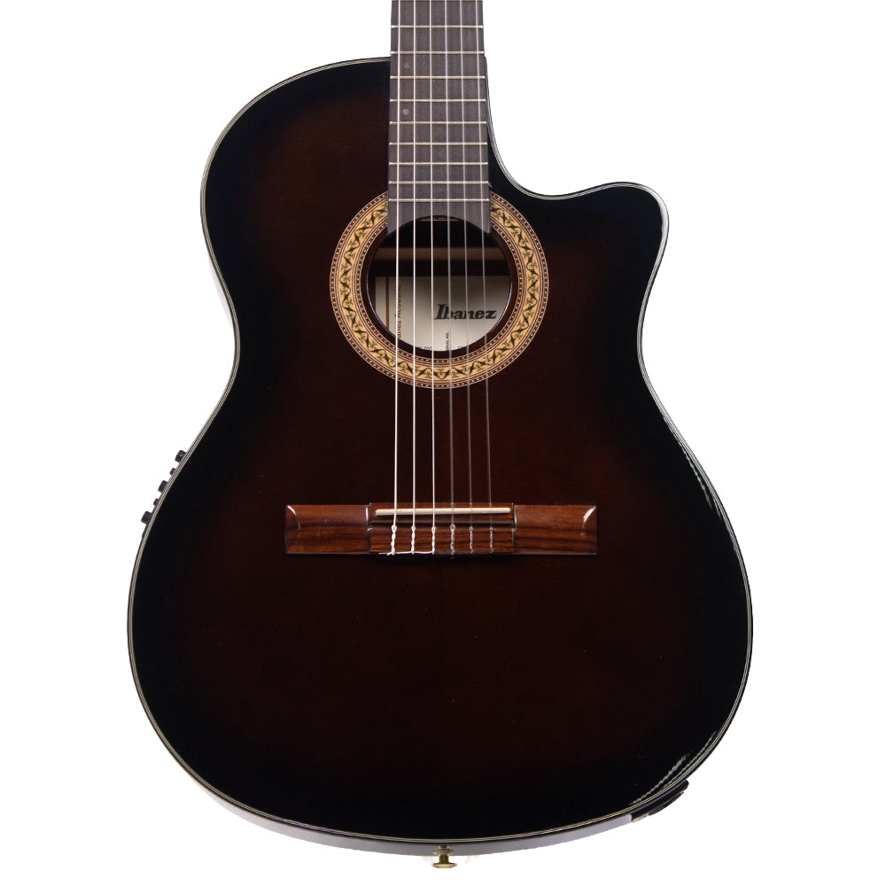 Ibanez GA35TCEDVS Guitarra Electroacústica Sombreada Dark Violin Sunburst