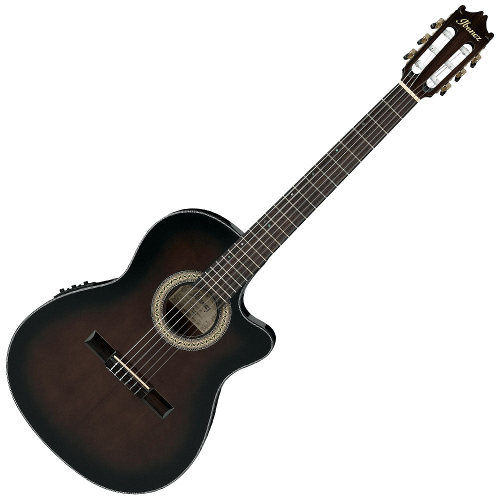 Guitarra Electroacústica Ibanez Ga35tcedvs Sombreada Dark Violin Sunburst GA35TCEDVS