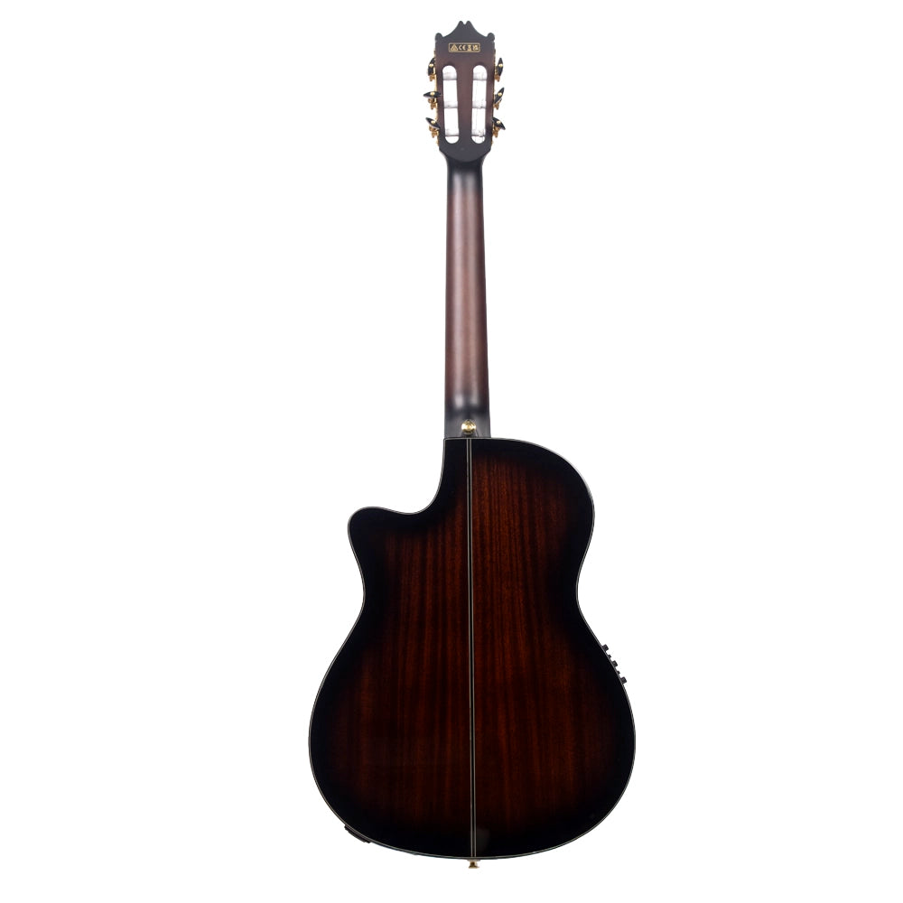 Ibanez GA35TCEDVS Guitarra Electroacústica Sombreada Dark Violin Sunburst