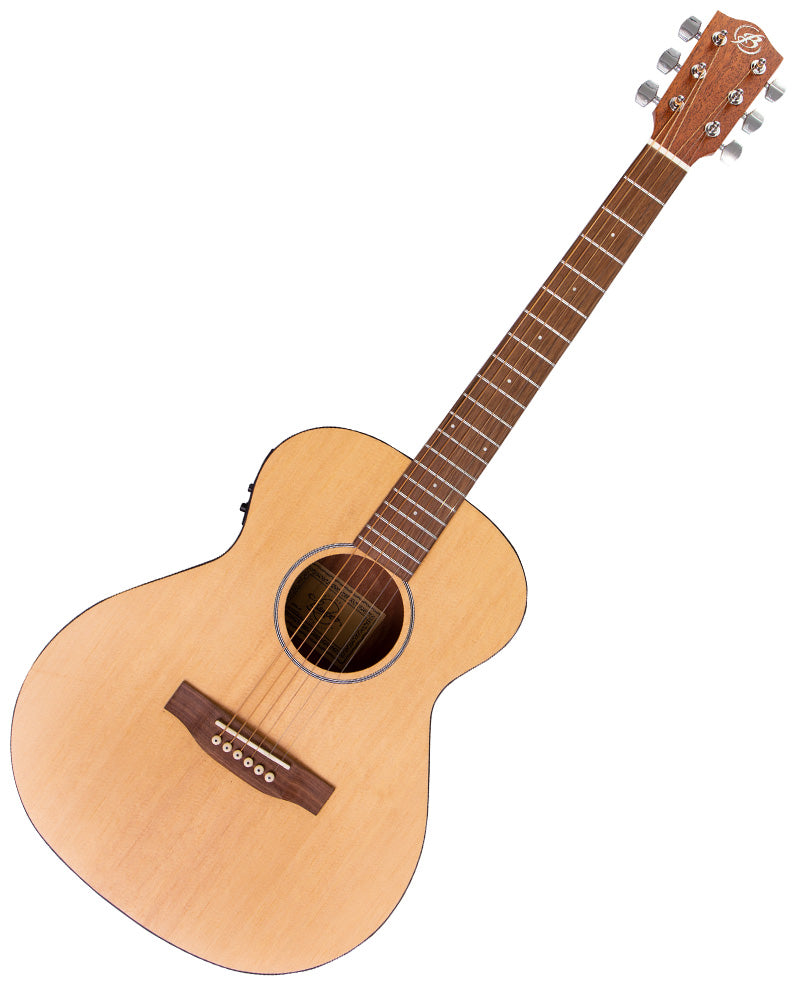 Guitarra Electroacústica Bamboo Ga38spruceq Spruce 38in con Funda Acolchonada GA38SPRUCEQ