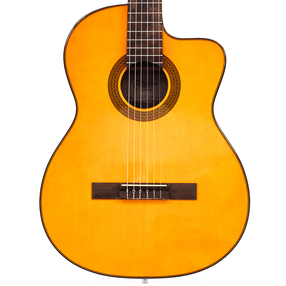 Guitarra Electroacústica Takamine Classical Cutaway Natural G GC1CENAT