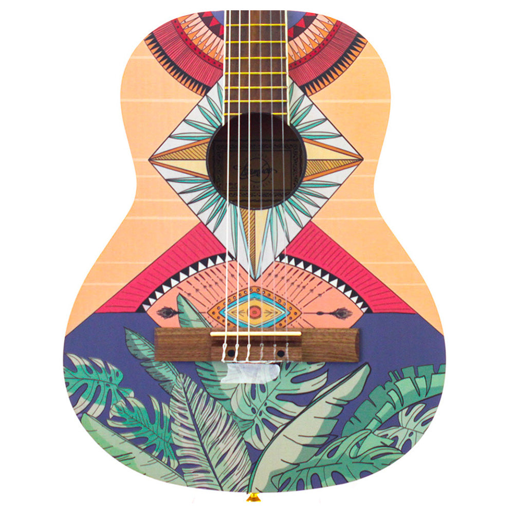 Guitarra Acústica Bamboo Gc36 World 36in con Funda Acolchonada GC36WORLD