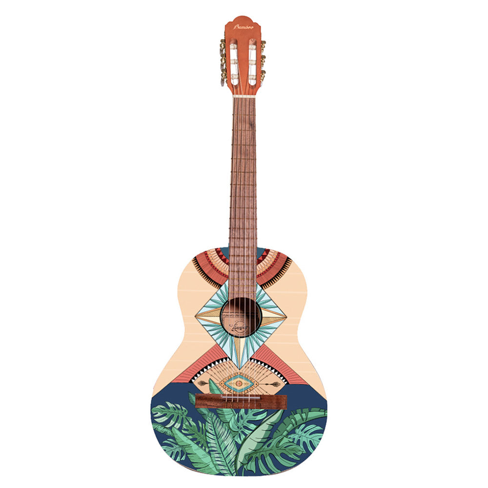 Guitarra Acústica Bamboo Gc36 World 36in con Funda Acolchonada GC36WORLD