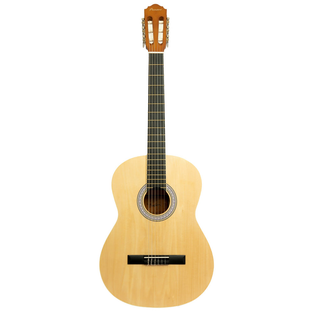 Guitarra Acústica Bamboo Gc39 Natural 39in con Funda Acolchonada GC39NAT