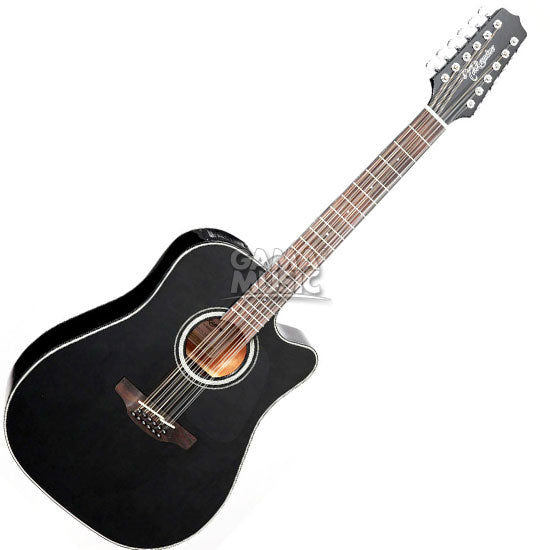 Guitarra Electroacústica Takamine GD30CE-12 BLK Dreadnought 12 Cuerda NGO GD30CE12BLK