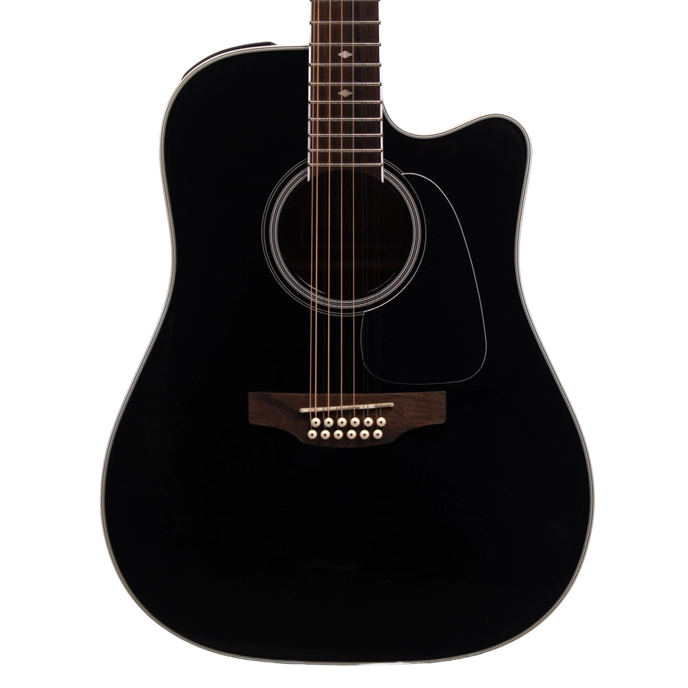 Takamine GD38CEBLK Guitarra Electroacústica Docerola Negra C/Funda
