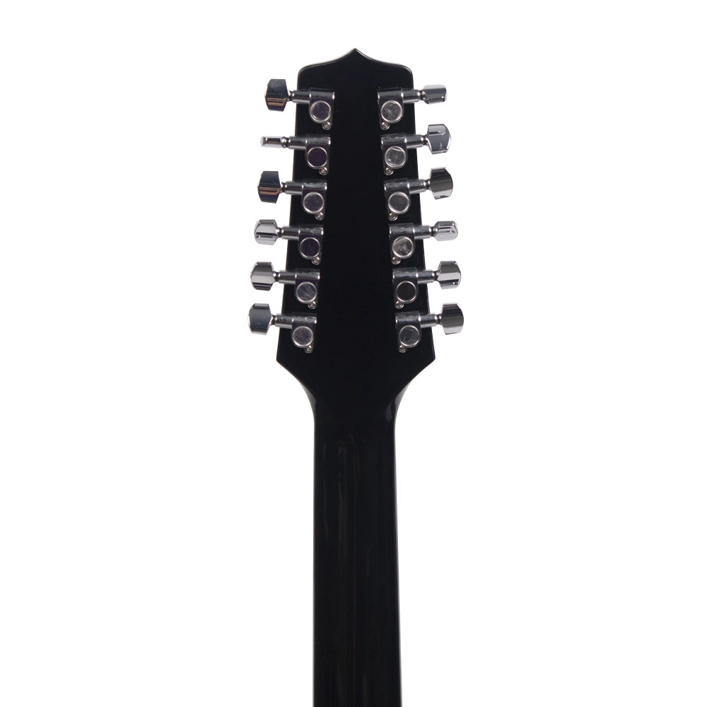 Takamine GD38CEBLK Guitarra Electroacústica Docerola Negra C/Funda