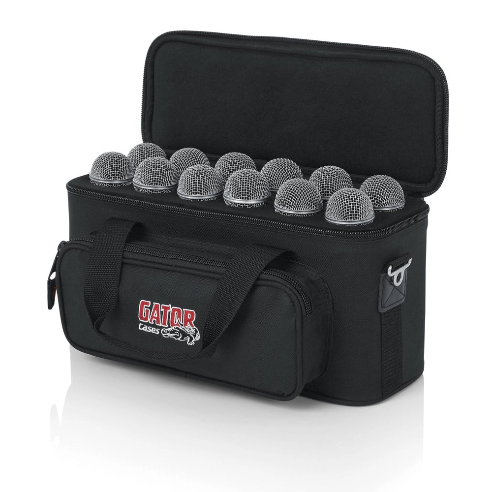 Gator Gm12b Estuche para micrófono 12 Micrófonos