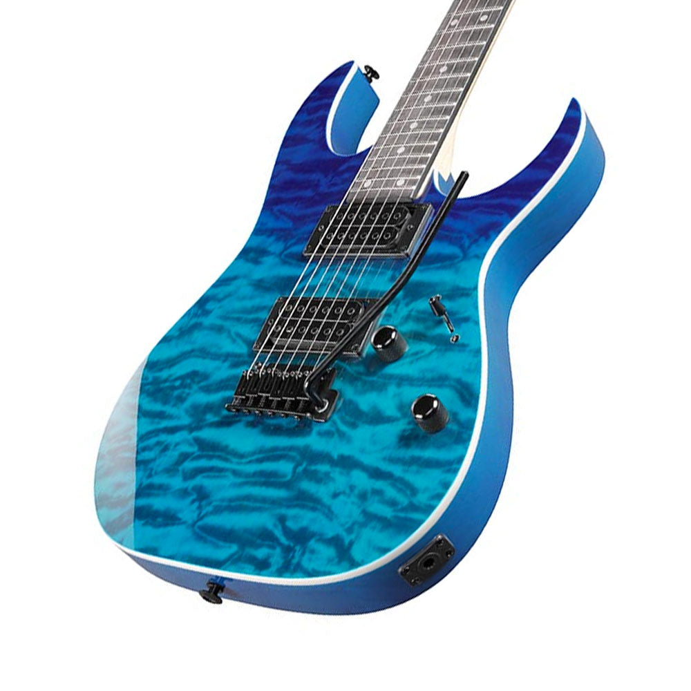 Guitarra Eléctrica Ibanez Grg120qaspbgd Gio RG Azul Degradado Transparente GRG120QASPBGD