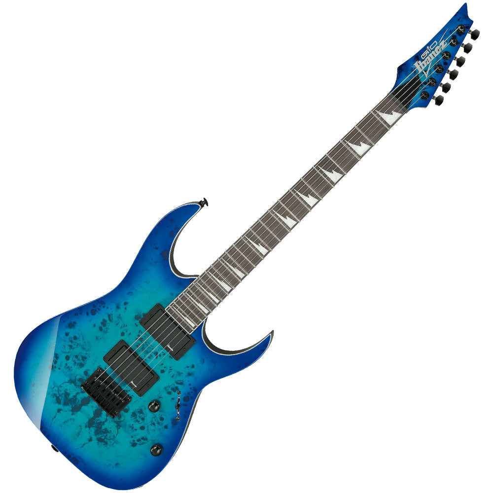 Guitarra Eléctrica Ibanez Gio RG Azul Transparente Sombrado Zul GRGR221PAAQB