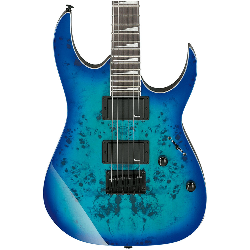 Guitarra Eléctrica Ibanez Gio RG Azul Transparente Sombrado Zul GRGR221PAAQB