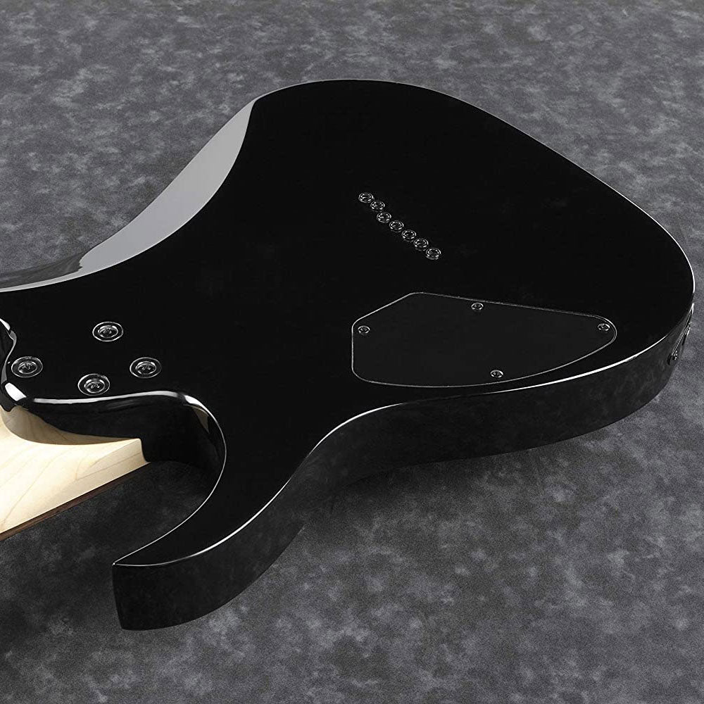 Guitarra Eléctrica Ibanez Grg7221qatks Gio RG Negro Transparente Sombreado 7 Cuerdas GRG7221QATKS