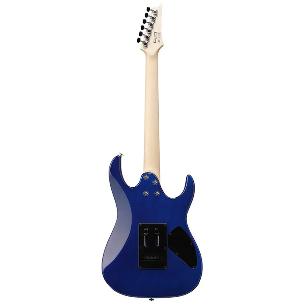 Ibanez GRX70QALTBB Guitarra Eléctrica GIO RG Zurda Azul Transparente Sombreado
