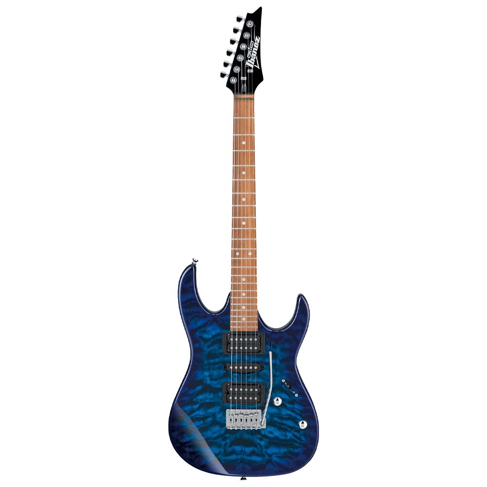 Guitarra Eléctrica Gio RX Serie GRX70QA Trans Blue Burst IBANEZ GRX70QATBB