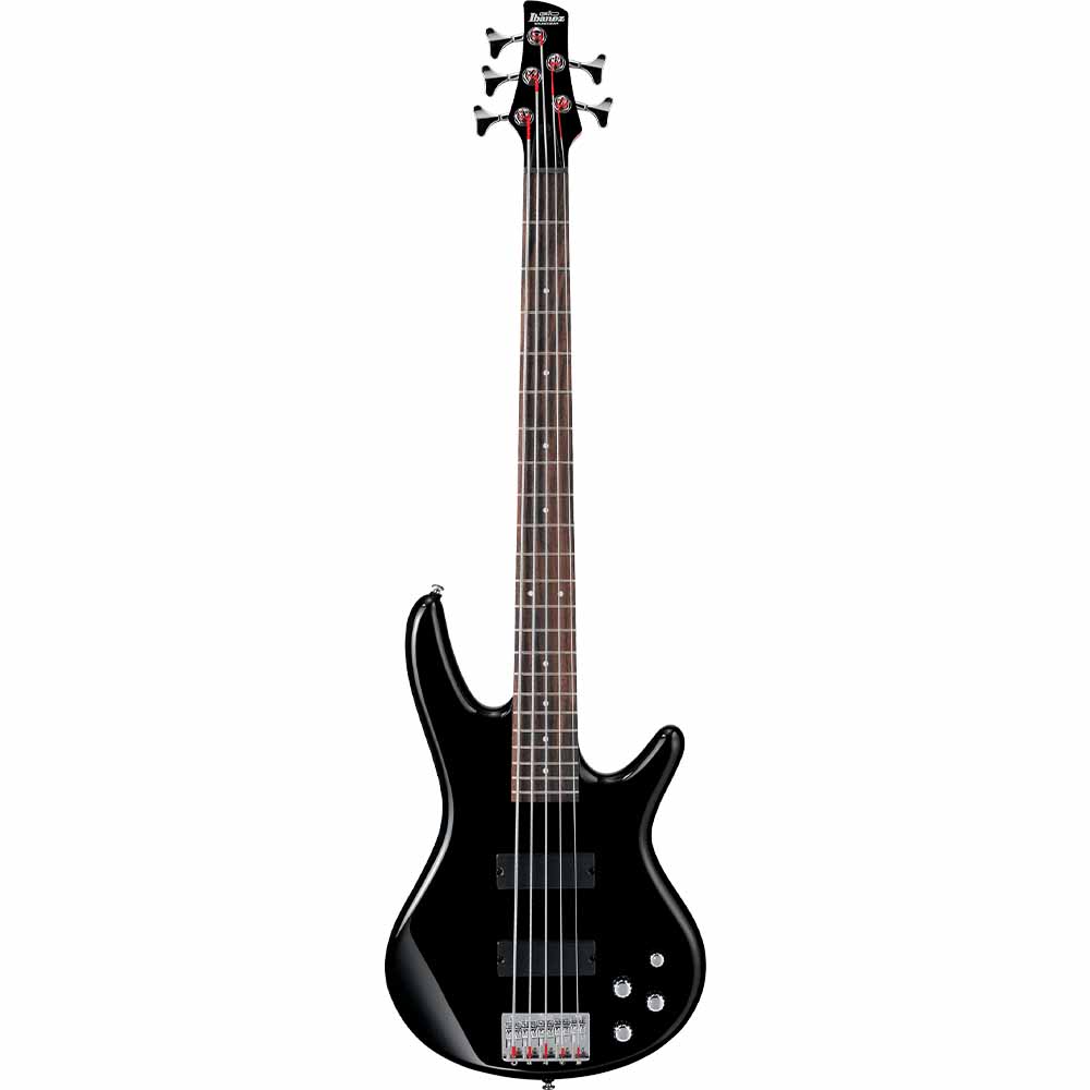 Bajo Eléctrico activo Soundgear Serie de 5 cuerdas GSR205 Negro IBANEZ GSR205BK