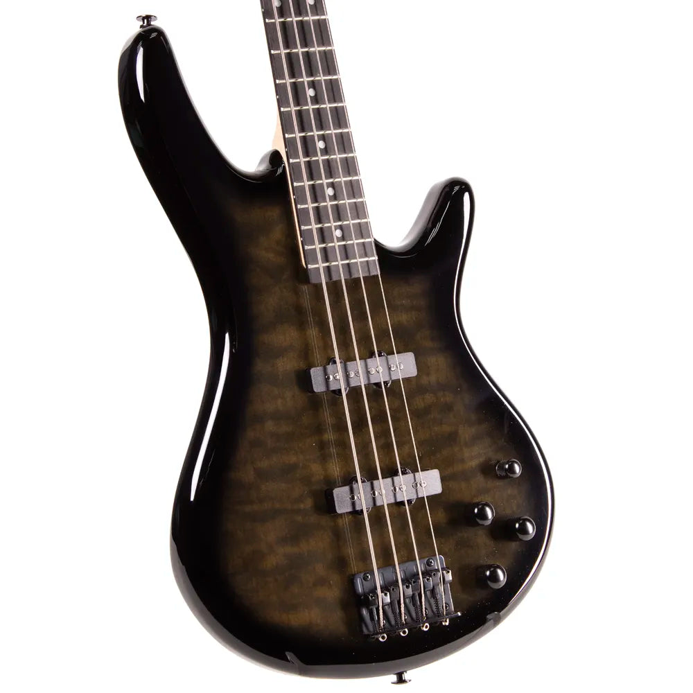 Ibanez Gsr280qatks Bajo Eléctrico Sdgr Negro Transparente/Sombreado Negro