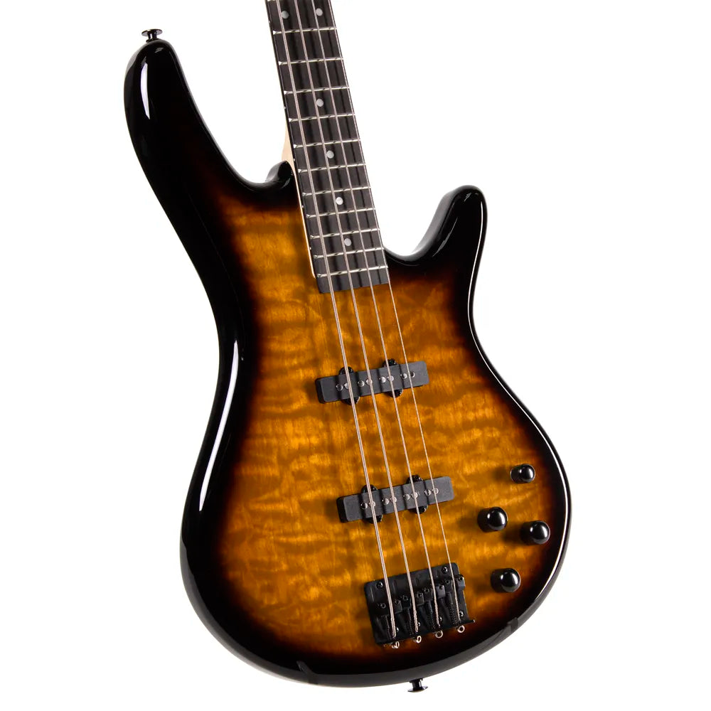 Ibanez Gsr280qatys Bajo Eléctrico Sdgr Amarillo Transparente/Sombreado Negro