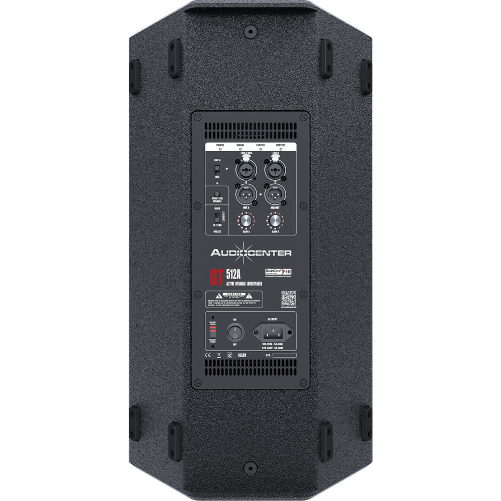 Audiocenter Gt512a 12" Speaker Bafle Amplificado GT512A