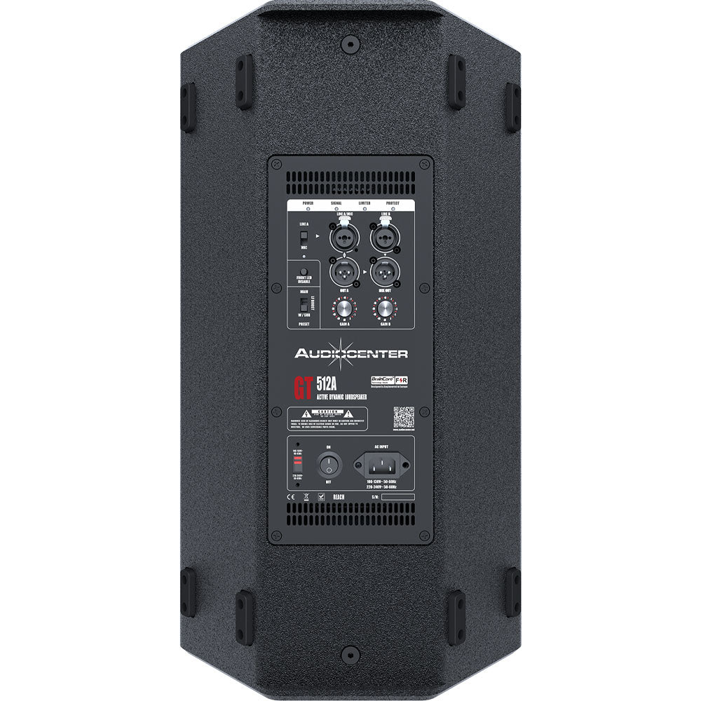 Audiocenter Gt512a 12" Speaker Bafle Amplificado GT512A