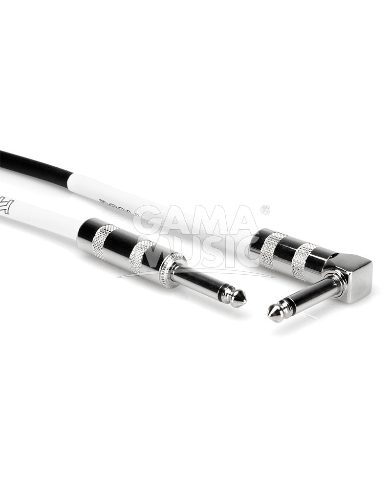 Cable Guitarra Hosa Gtr210R Straight To Right Angle 3 Metros GTR210R