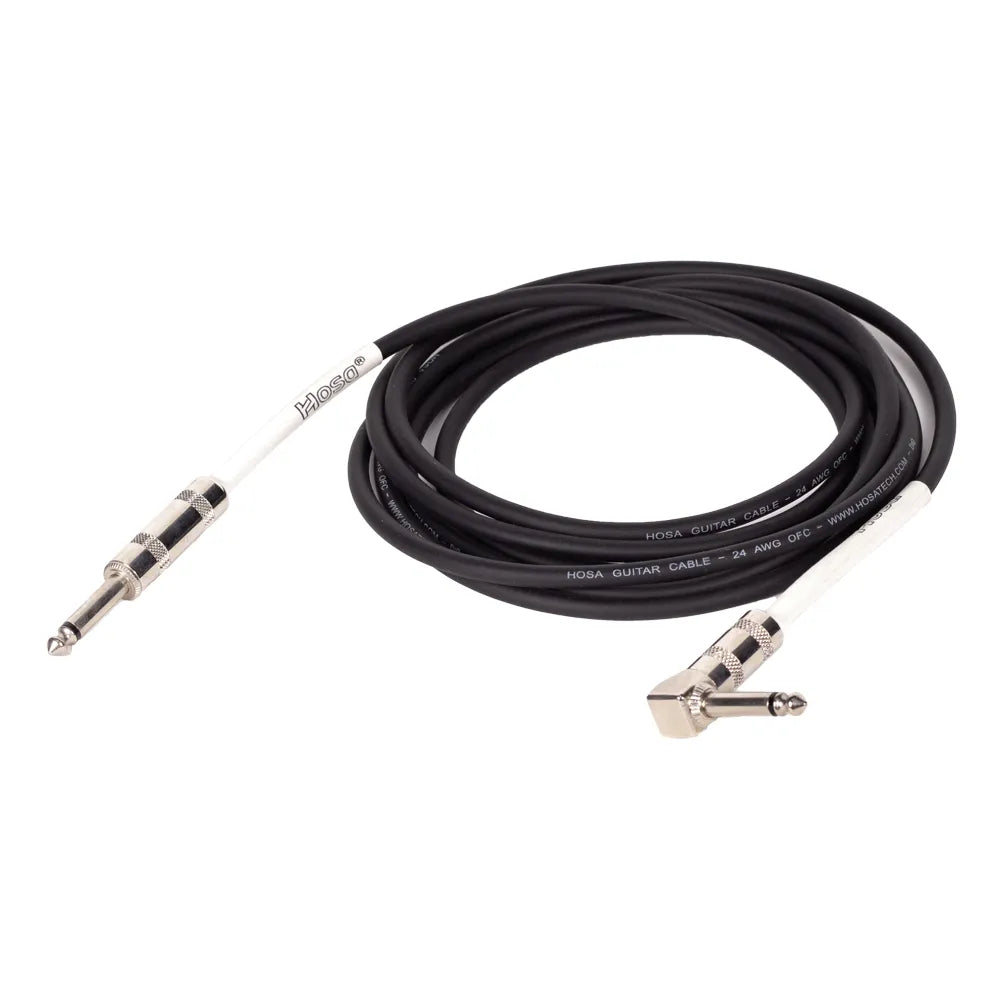 Cable Guitarra Hosa Gtr210R Straight To Right Angle 3 Metros GTR210R