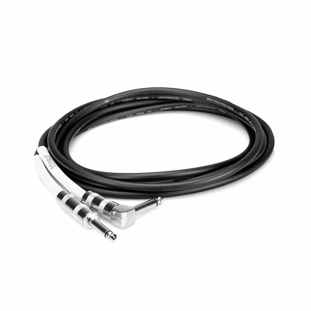 Cable Guitarra Hosa Gtr220R Straight To Right Angle 6 Metros GTR220R