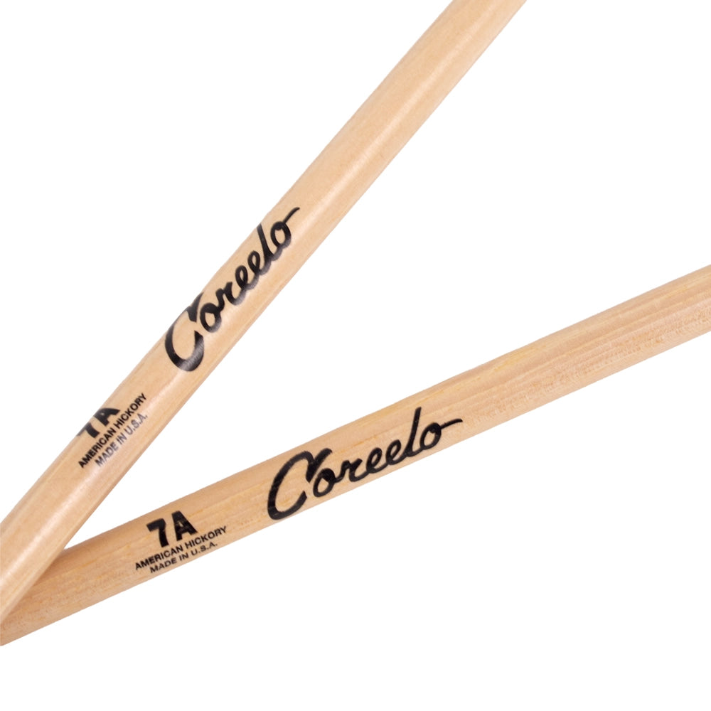 Coreelo GW7AW Baquetas 7A Punta de Madera