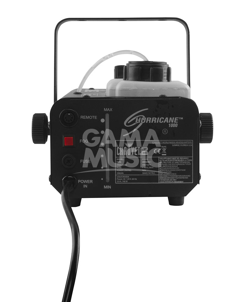 Máquina de Humo Hurricane 1000 CHAUVET-DJ H1000.