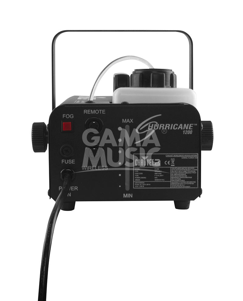 Máquina de Humo Hurricane CHAUVET-DJ H1200