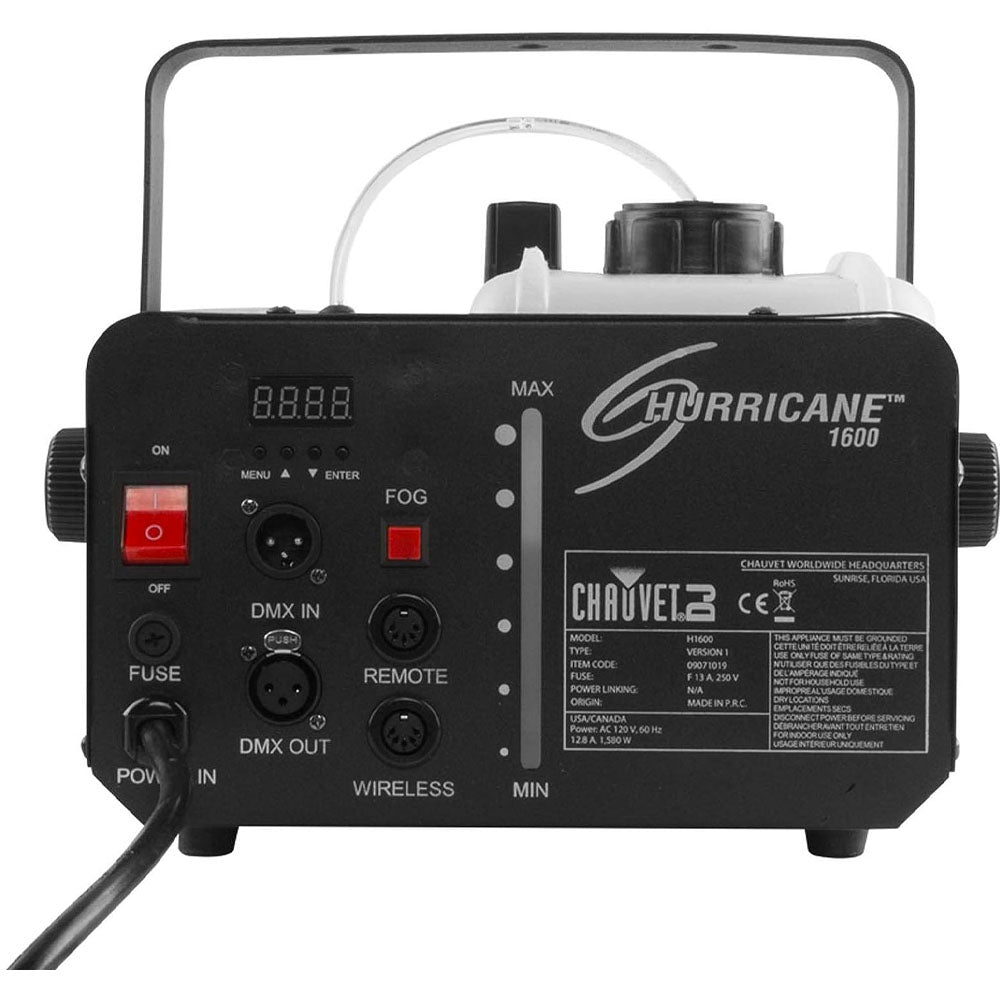 Máquina Chauvet De Humo Hurricane CHAUVET-DJ H1600