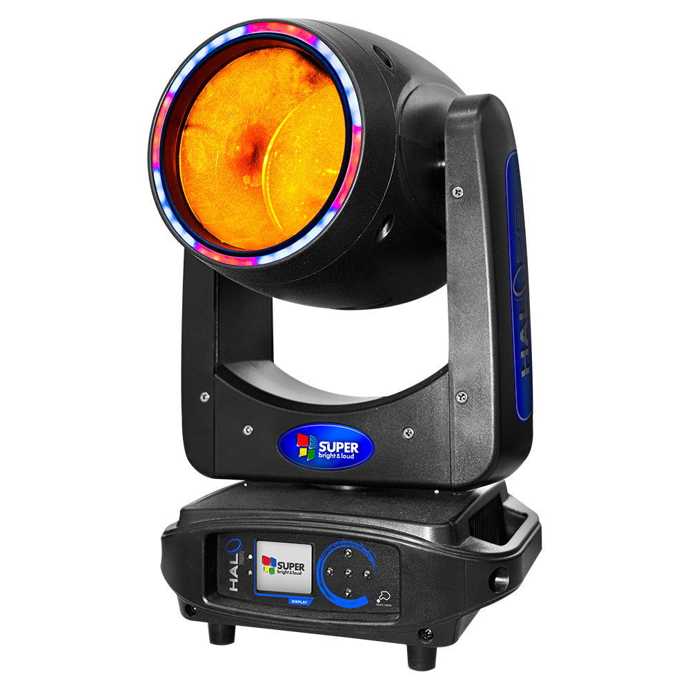 Iluminacion Lite Pro Halo2r Cabeza Beam 2r Con Aro De Leds HALO2R