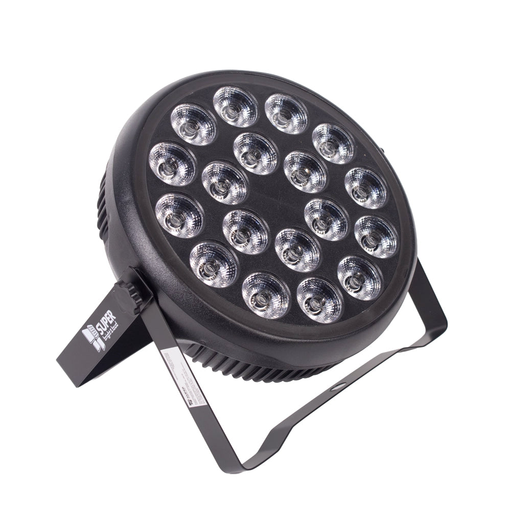 Super Bright HALOPAR Iluminación Par Led 18x7 + Aro Led RGBW