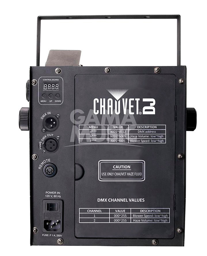 Máquina de Humo Hurracaine Haze CHAUVET-DJ HHAZE2D