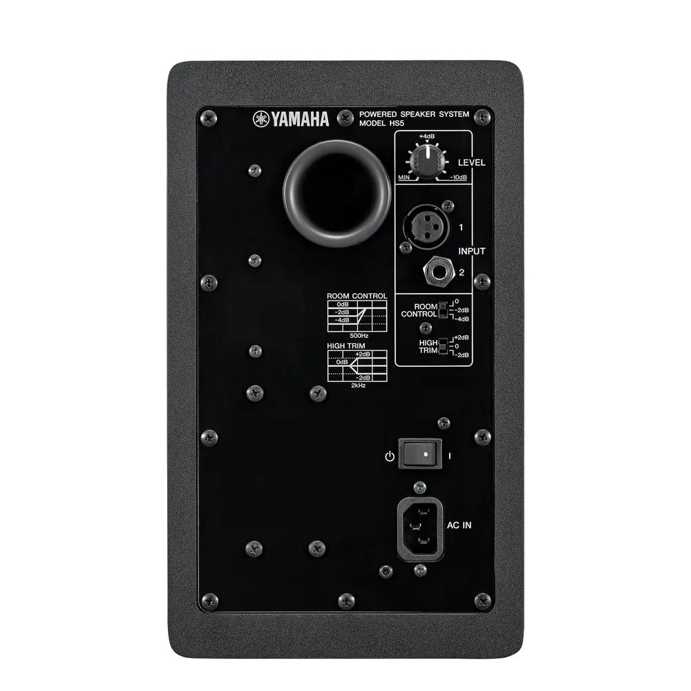 Monitor de Estudio Autoamplificado 5in Negro HS5