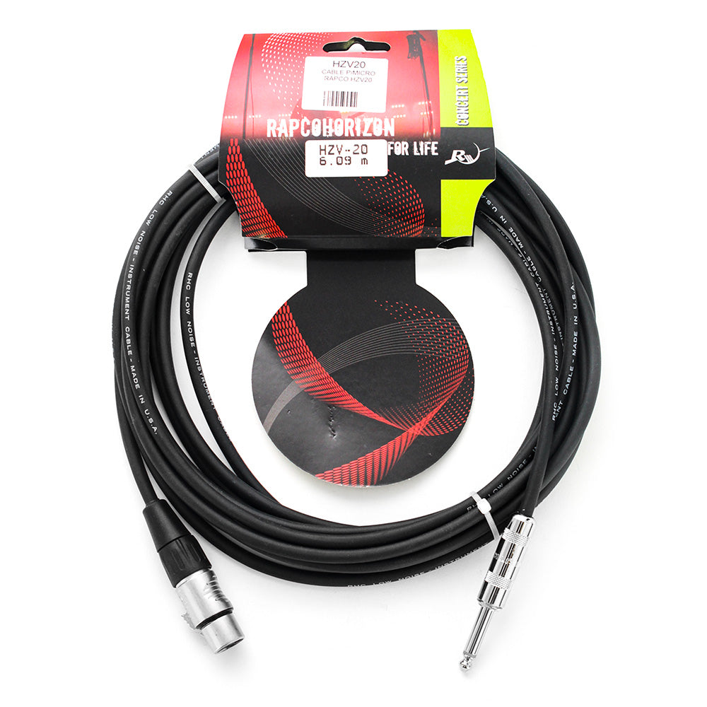 Cable para Instrumento HZ(V)-20 RAPCO HZV20 6m