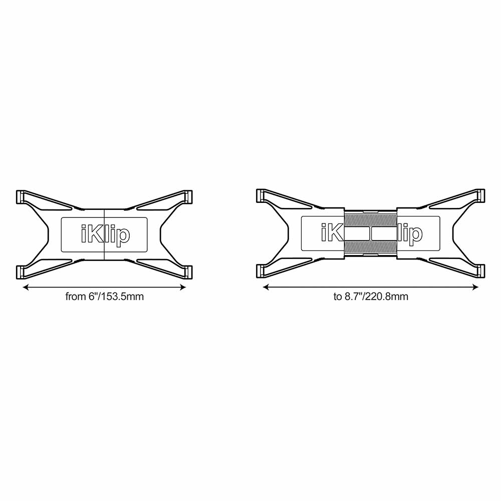 Soporte Universal IK Multimedia para Tablet iKlip Xpand IKMULTIMEDIA IPIKLIPXPANDIN