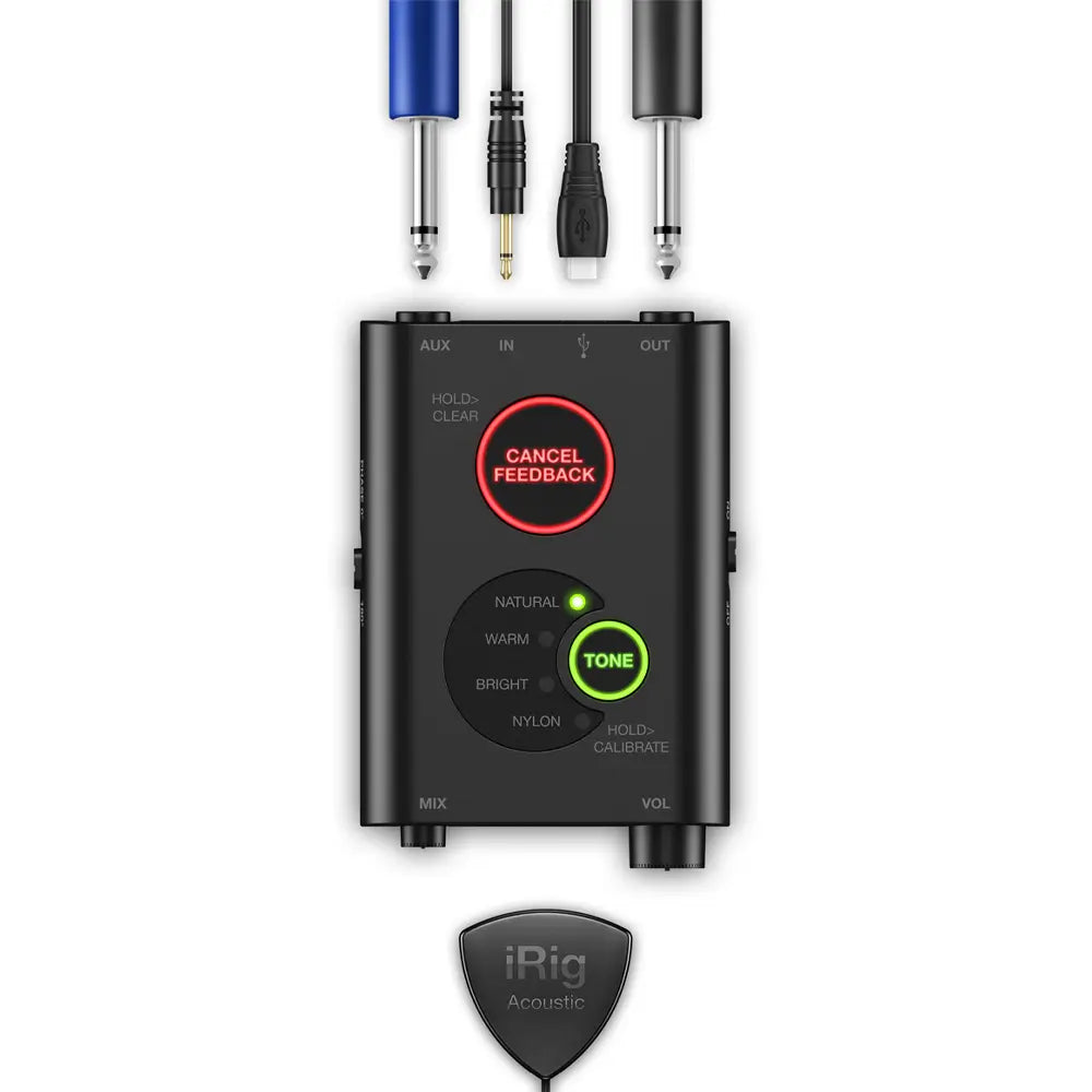 Ik Multimedia Ipirigacousticstage Interfaz Digital para Guitarra acústica
