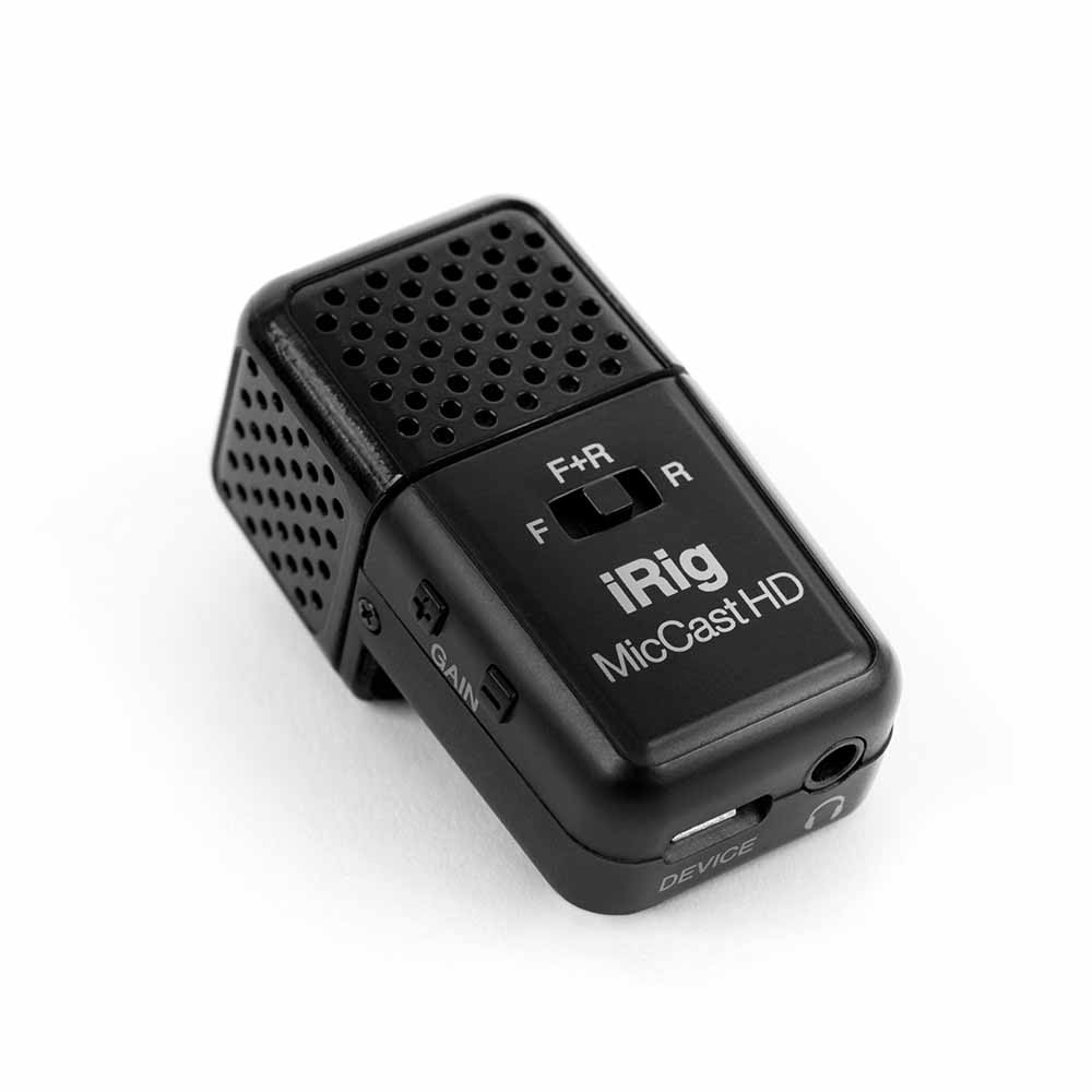 Micrófono para Móviles IK Multimedia Digital con Dobre Cara iRig Mic Cast HD IKMULTIMEDIA IPIRIGCASTHDIN