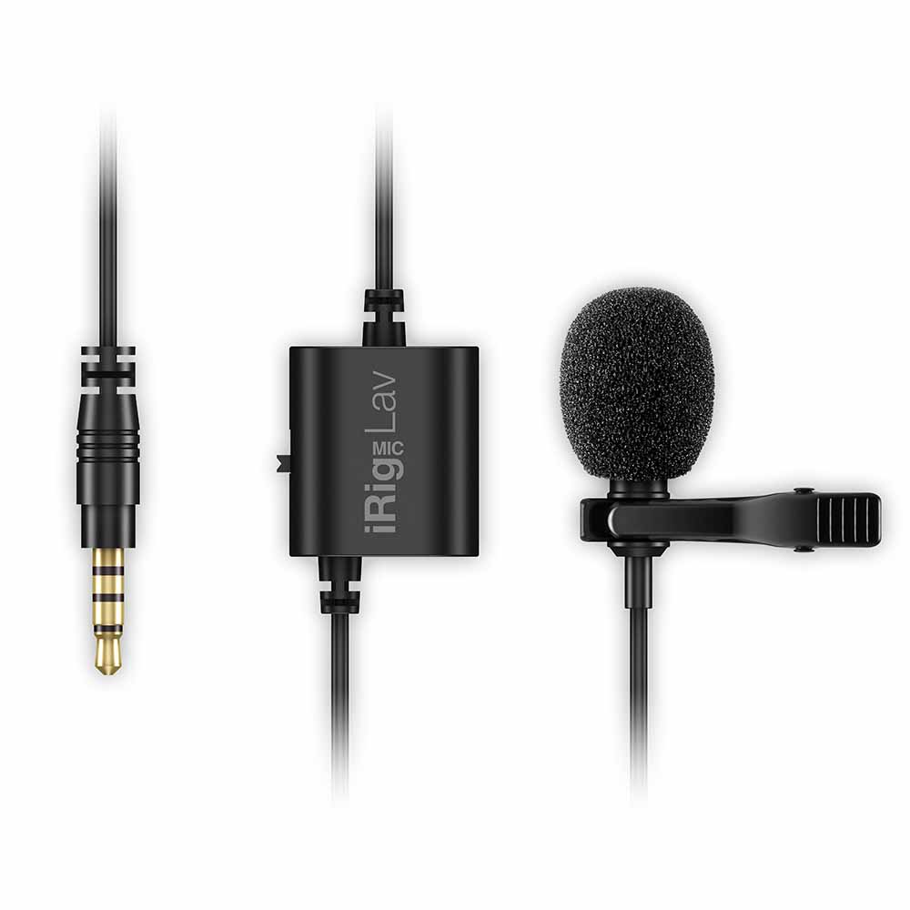 Micrófono Lavalier para Dispositivo Móvil IK Multimedia iRig Mic Lav IKMULTIMEDIA IPIRIGMICLAVIN